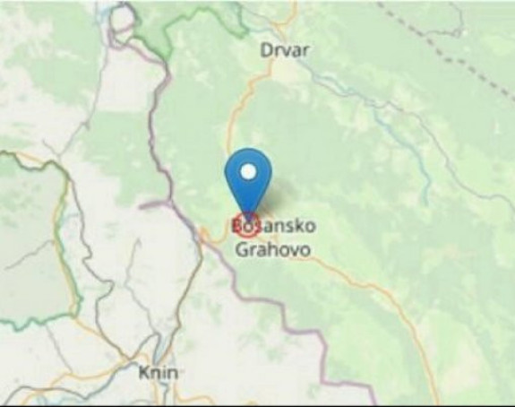 Manji zemljotres pogodio Grahovo 