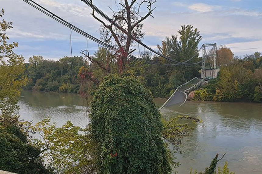 Srušio se most u Francuskoj, djevojčica poginula