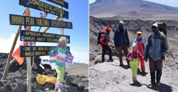Šestogodišnja devojčica iz Britanije osvojila Kilimandžaro!