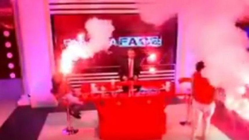 Video: Pozvao huligane u emisiju, ovako mu zahvalili...
