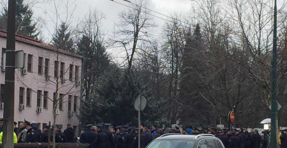 Protest policije FBiH u Sarajevu