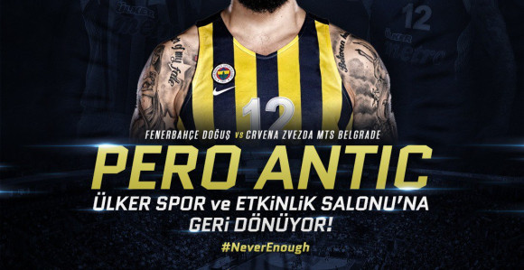 "Pažnja, vraća se Antić u Ulker arenu!"