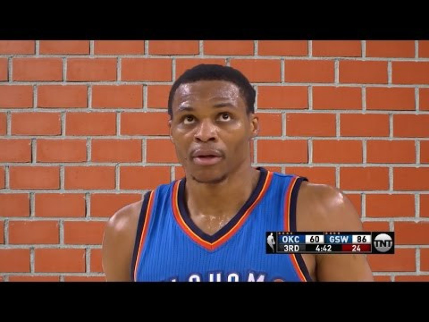 Видео: Вестбрук пошао у 'шетњу'!