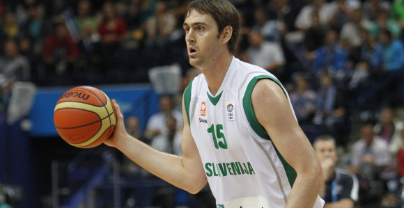 I stariji Lorbek na treninzima Olimpije