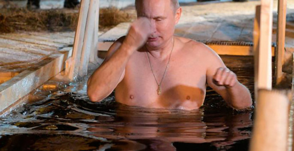 I Putin zaronio u hladnu vodu
