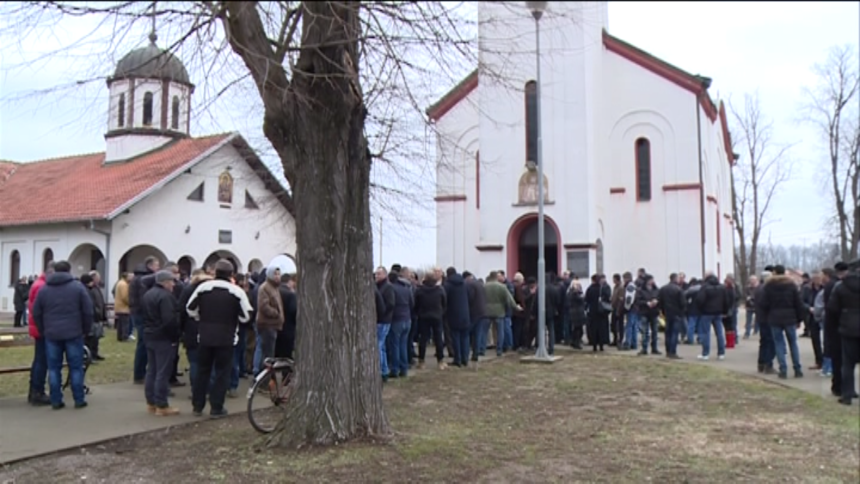 Bijeljina: Oproštaj od Luke Simića