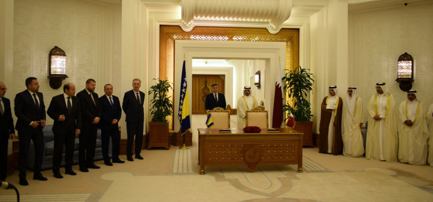 Звиздић у Дохи са премијером Катара