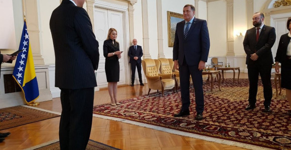 Srdačno: Dodik i ambasador SAD
