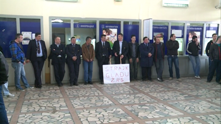 Željezničari iz Doboja: Započinjemo štrajk glađu - dižemo ruku na sebe!