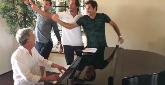 Video: Kad Nole i Federer zajedno zapjevaju... Poslušajte!