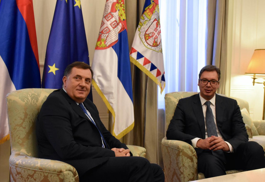 Danas sastanak Dodika i Vučića