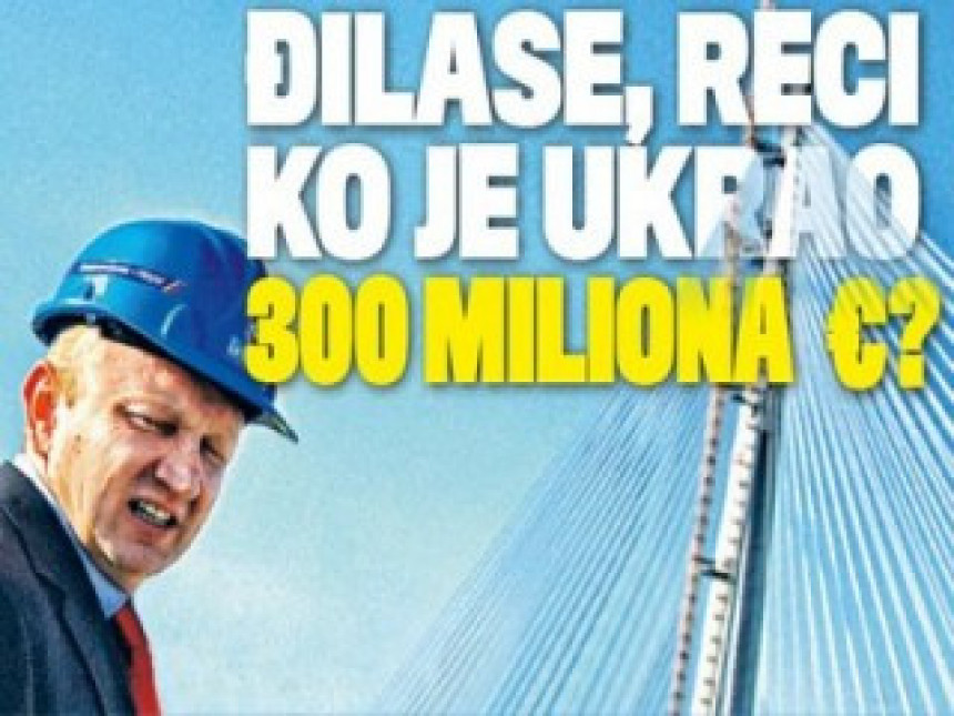 Ђилас "украо" 300 милиона ЕУР!