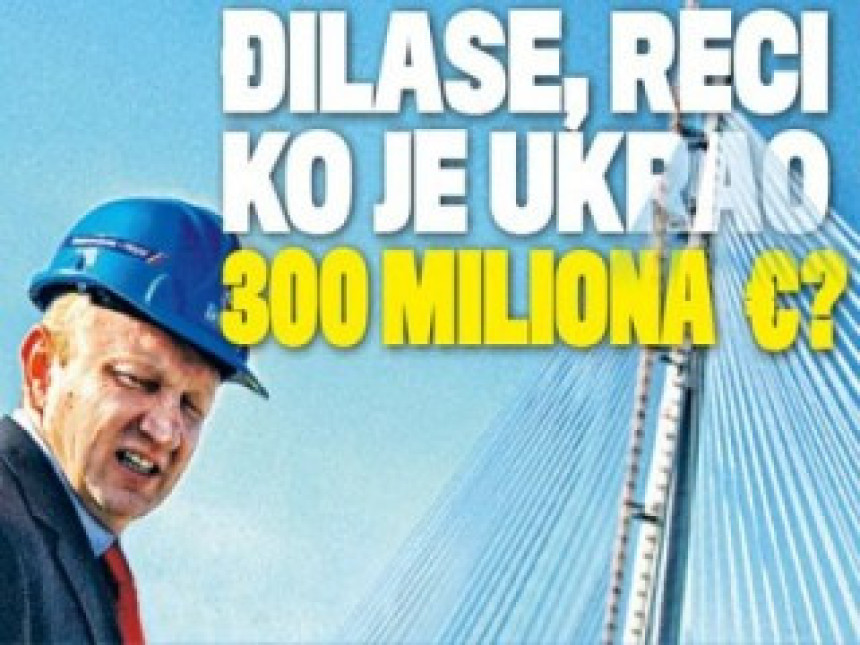 Đilas "ukrao" 300 miliona EUR!