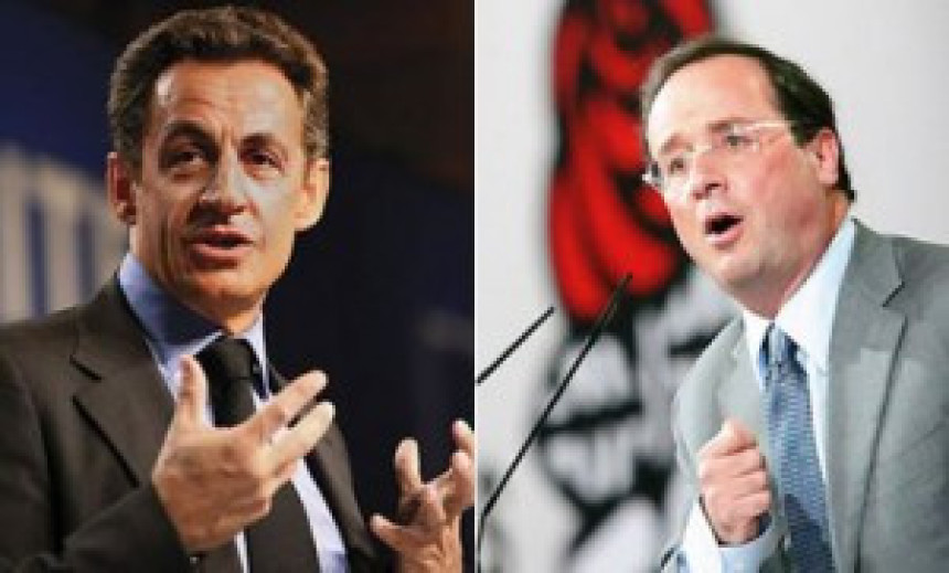 Večeras debata Sarkozija i Olanda