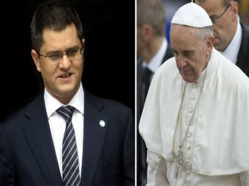 Jeremić kod pape u Vatikanu