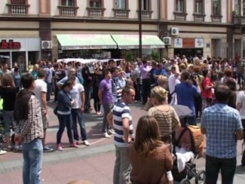 Protesti u Brčkom - SDS optužuje SDP (VIDEO)