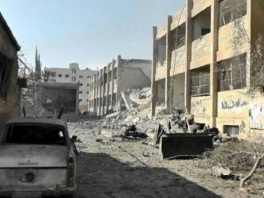 Eksplozija na vojnom aerodromu u Damasku