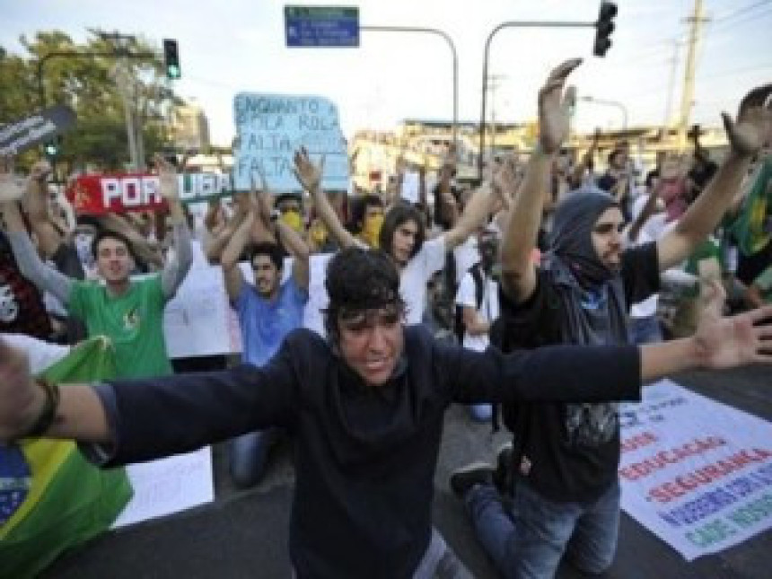 Protesti u Brazilu i dalje traju