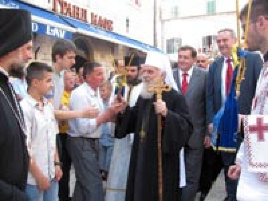 Svečani doček patrijarhu Irineju u Hercegovini