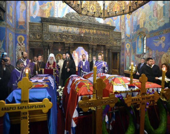 Ковчези пренесени у Саборну цркву