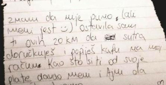 Ljubav ocu je pokazala ovako...