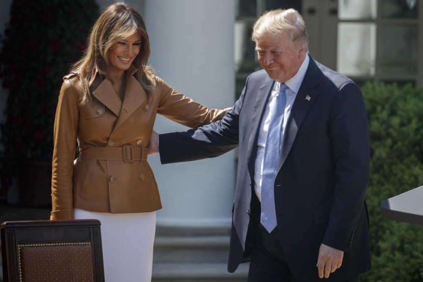 Меланија Трамп вратила се кући