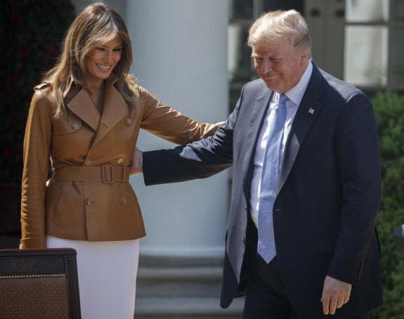 Меланија Трамп вратила се кући