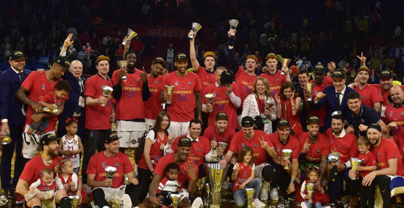 EL: CSKA je šampion! Real je treći!