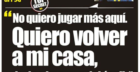 Nejmar cokće: Vratite me u Barselonu!