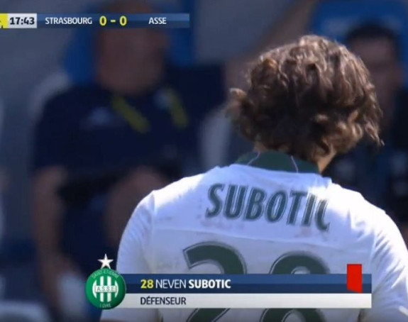 FRA: Subotić umalo upropastio Sent Etjen!