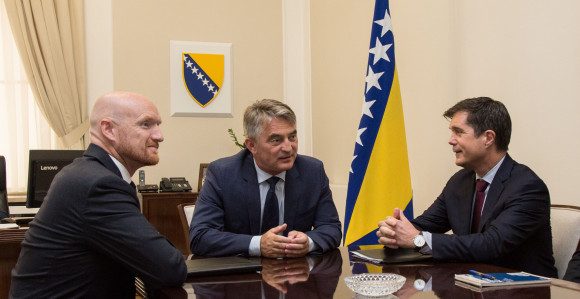 Željko Komšić sa ambasadorima o putu BiH ka NATO