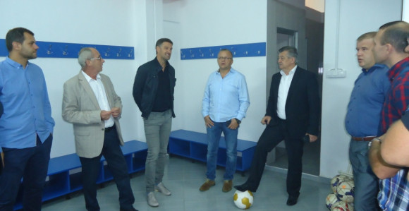 Obnovljene svlačionice FK „Radnik" Bijeljina