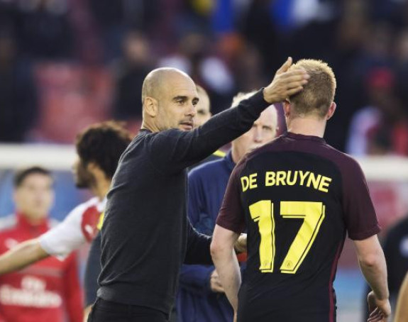 Gvardiola: Samo je Mesi bolji od De Brujnea!