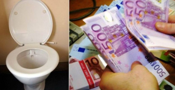 Novčanice od 500 € začepile toalet