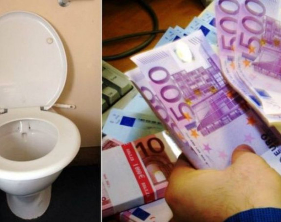 Novčanice od 500 € začepile toalet