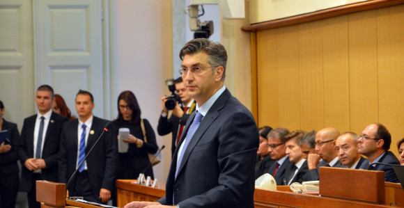 Izabrana Vlada - Plenković premijer