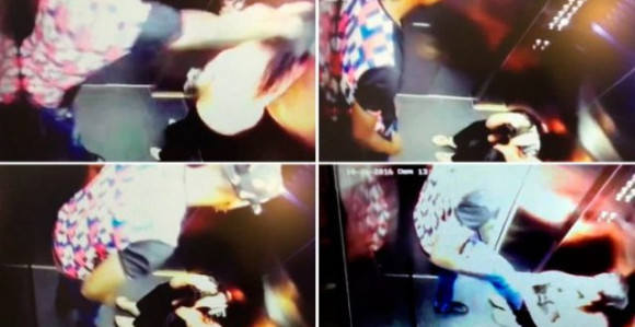 Видео: Фудбалер снимљен како туче дјевојку!