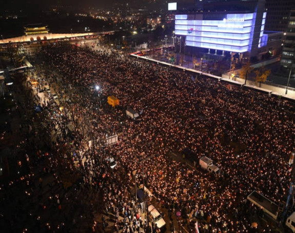 Masovni protesti u Južnoj Koreji