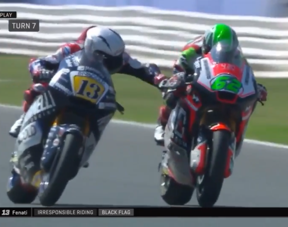 Manijak koji povlači kočnicu rivala pri 150 km/h...