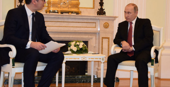Završen sastanak Vučića i Putina