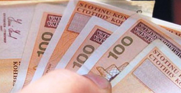 Prosječna plata u oktobru 894 KM