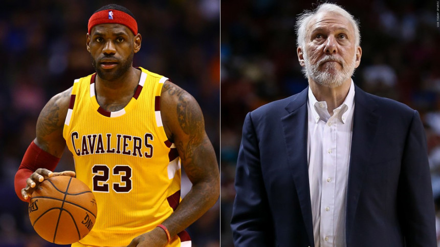 Lebron: Popovič je najbolji trener u istoriji NBA!