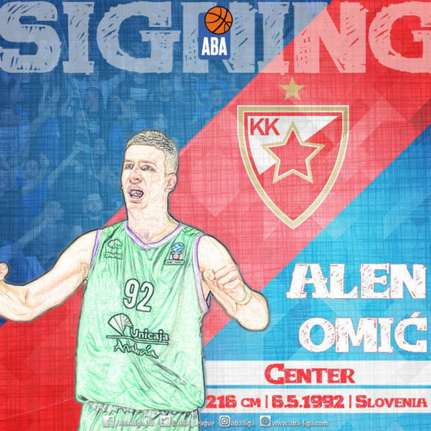 Alen Omić novi centar Zvezde!
