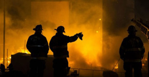 Požar na Novom Beogradu