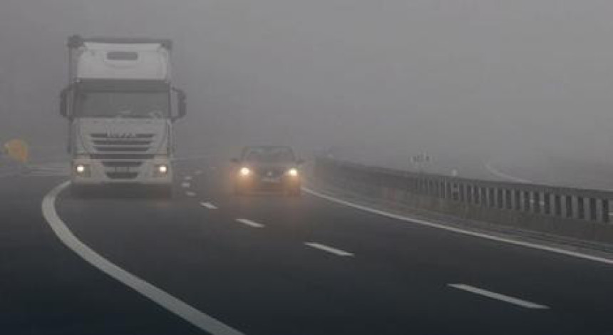 Pažljivo: Magla smanjuje vidljivost