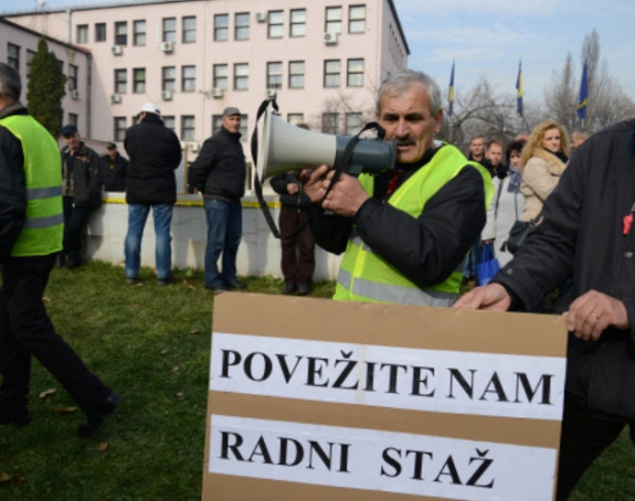 Radnici Željezare blokirali saobraćaj