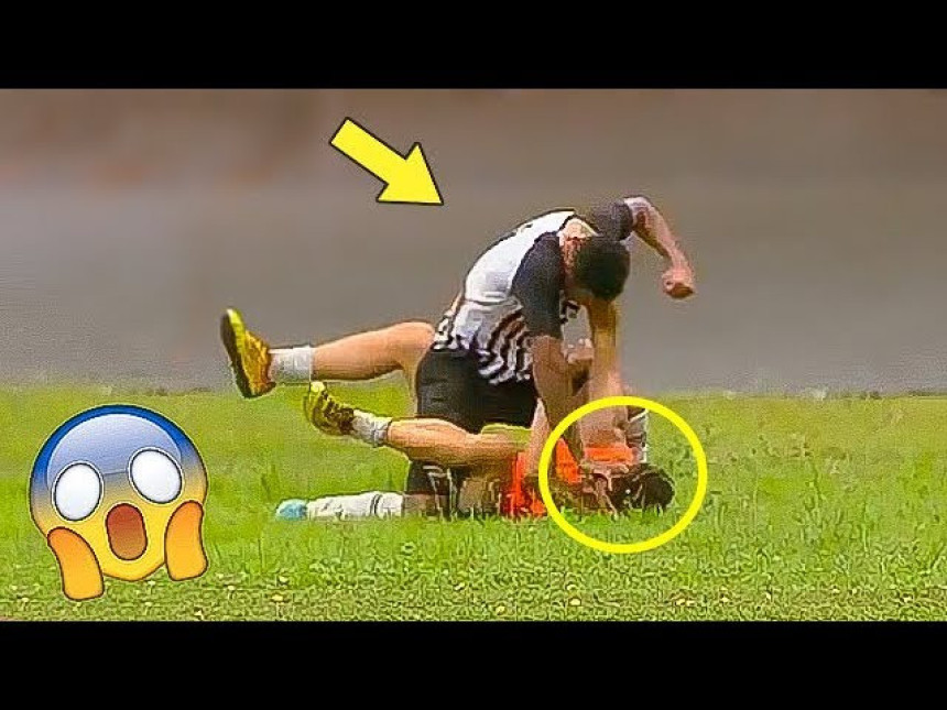 Brazilac brutalno pretukao sakupljača lopti, jer je slavio gol!