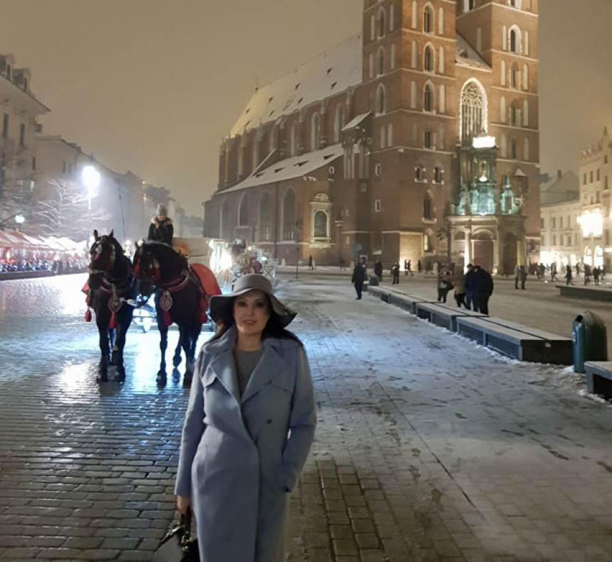 Dragana Mirković zimovala u tri države 