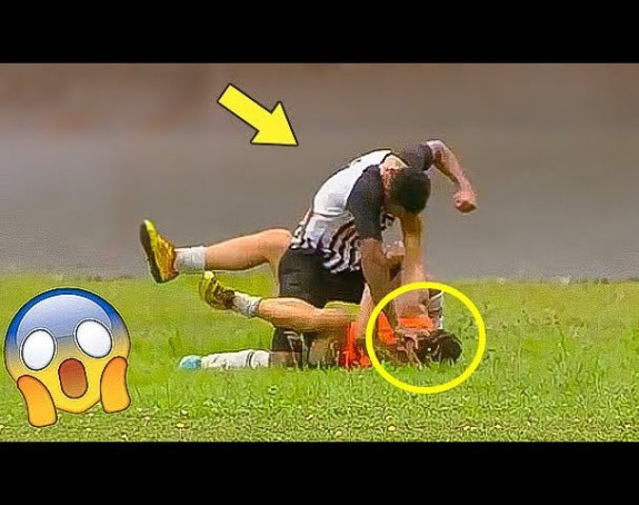 Brazilac brutalno pretukao sakupljača lopti, jer je slavio gol!