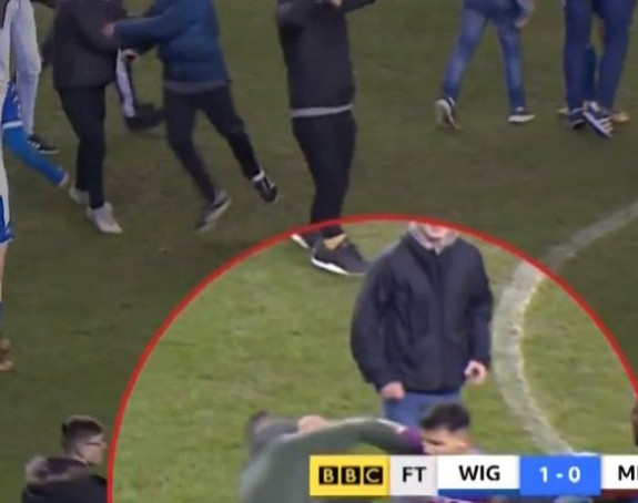 Aguero kao Kantona! Argentinac udario Viganovog navijača!